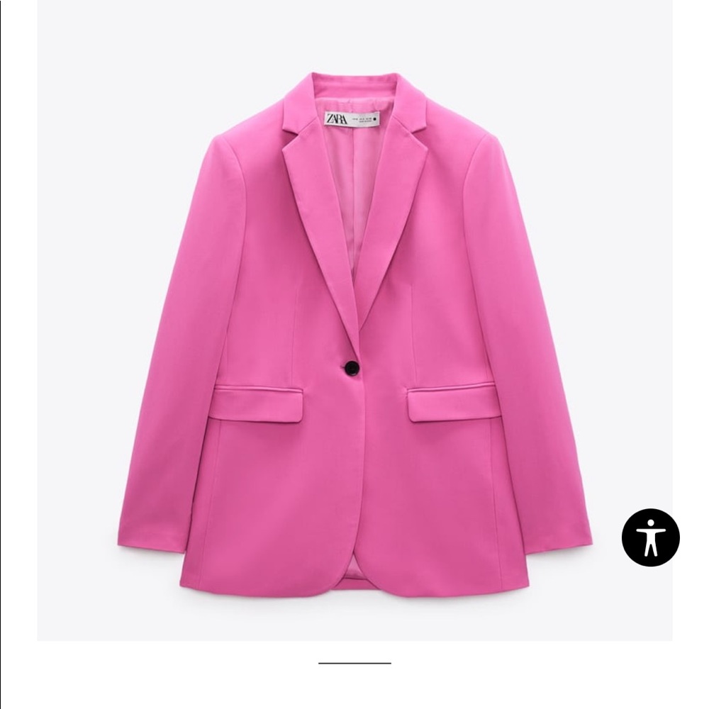 Pink Zara Blazer